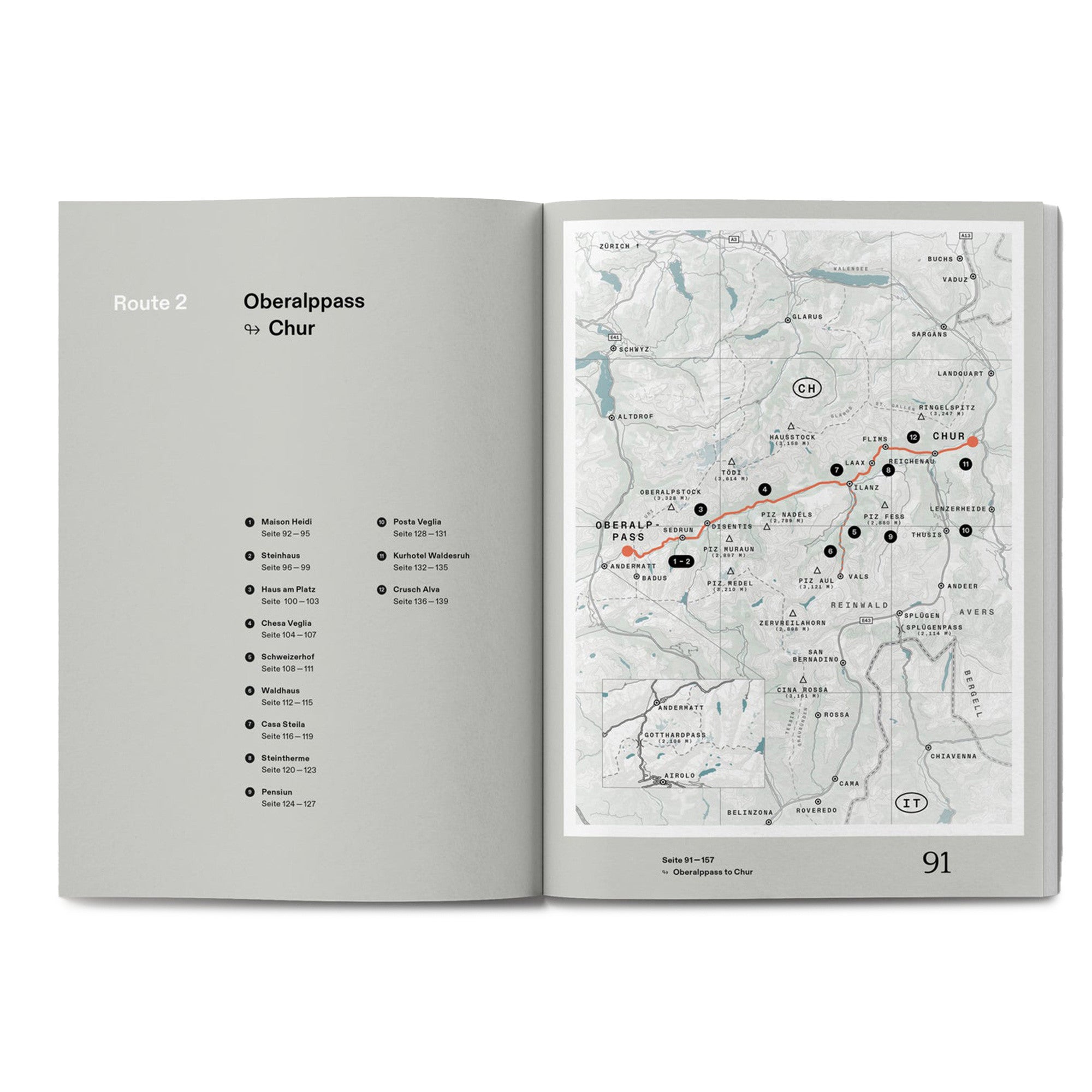 Graubünden Contemporary Guide (Deutsche Edition)