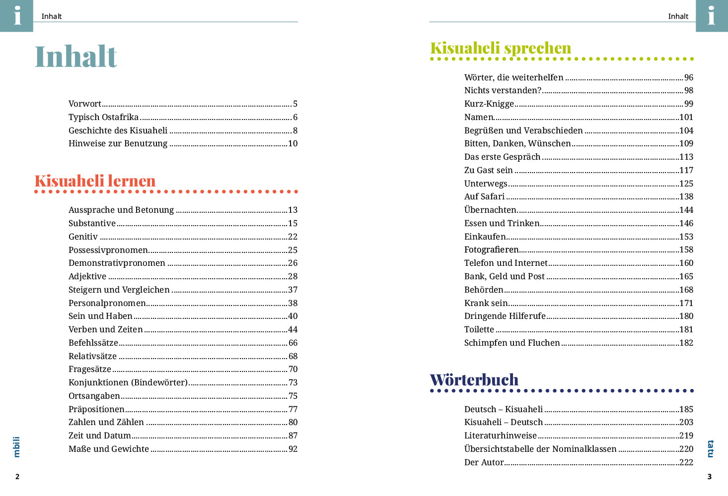 Kisuaheli - Kauderwelsch Sprachführer
