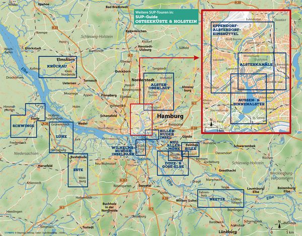 SUP-GUIDE Hamburg & Umland