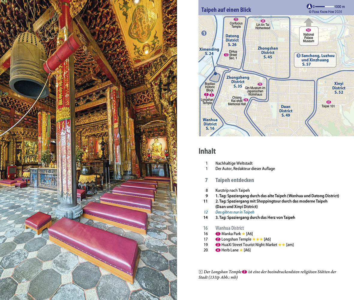 Taipeh CityTrip - Reise Know-How