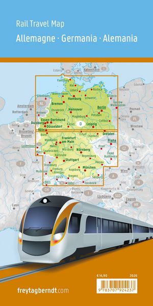 Eisenbahnkarte Deutschland