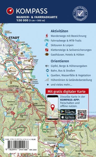 2260 Azoren 1:50.000 - Kompass Wanderkarte Portugal