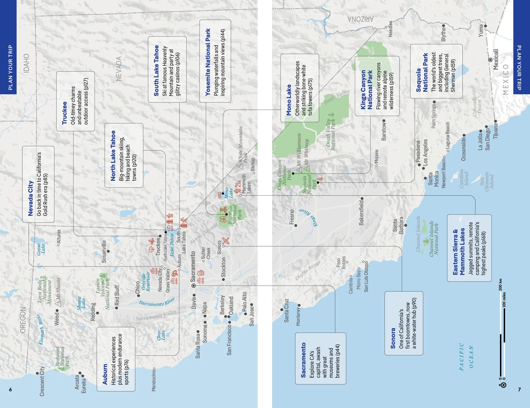 Lake Tahoe, Yosemite and Central California - Lonely Planet