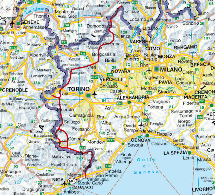 GTA – Grande Traversata delle Alpi - Rother Wanderführer