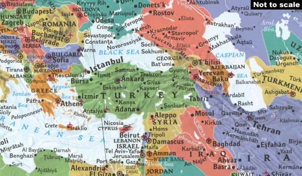 World Decorator Line 1:24 Mio. (W23B) National Geographic