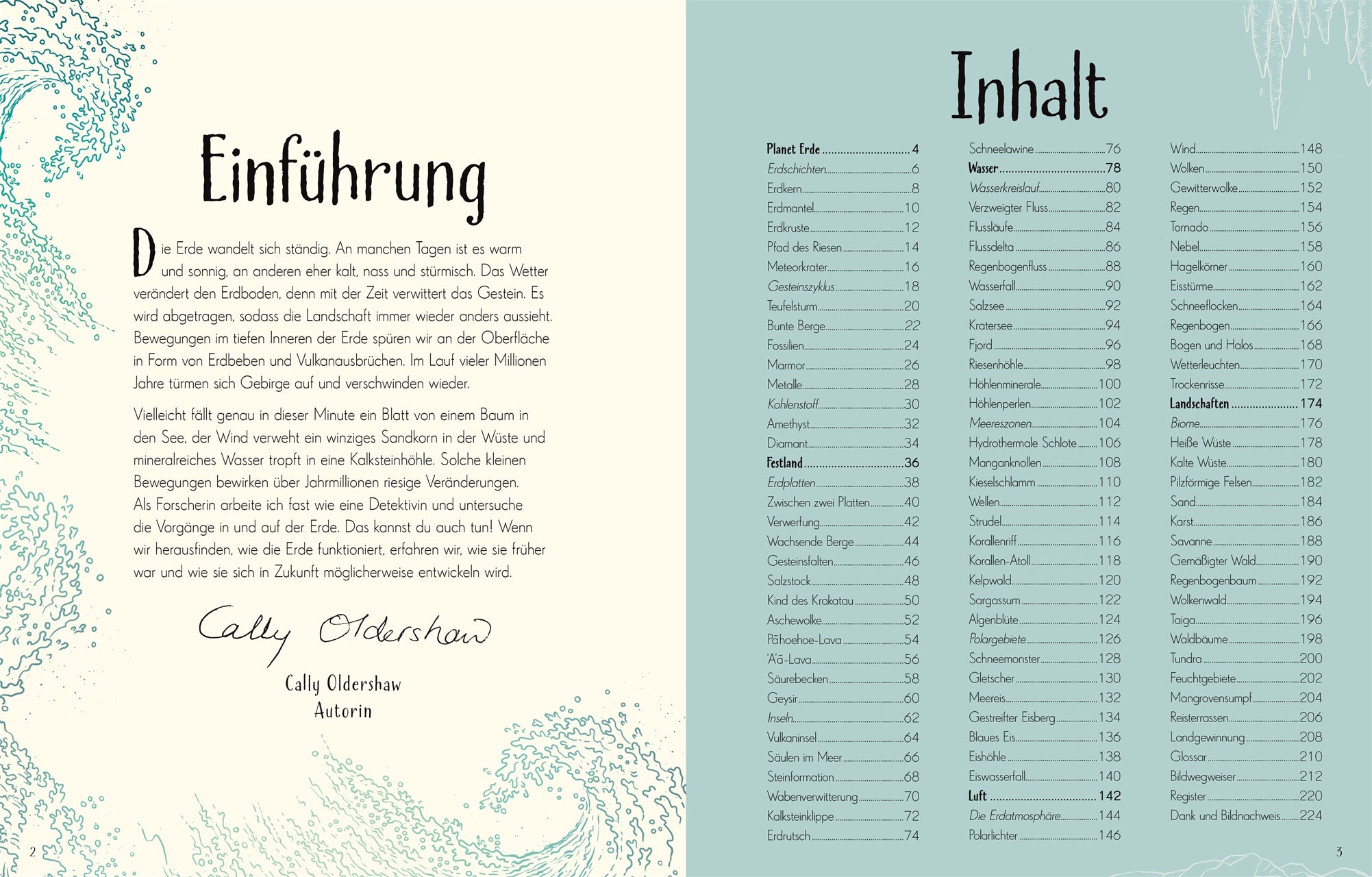 Wundervolle Welt Erde