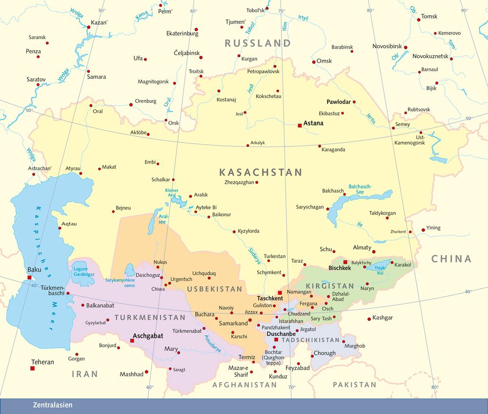 Zentralasien - Trescher Verlag