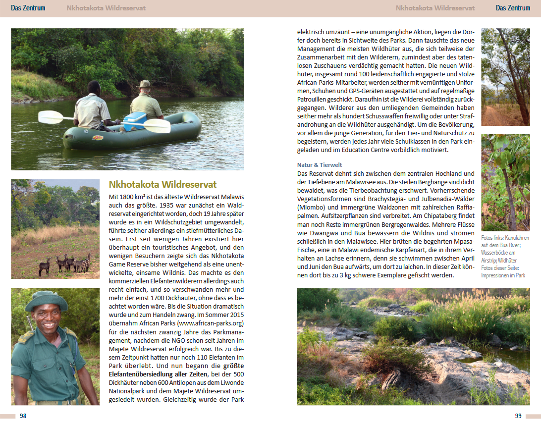 Malawi - Ilona Hupe Reiseführer