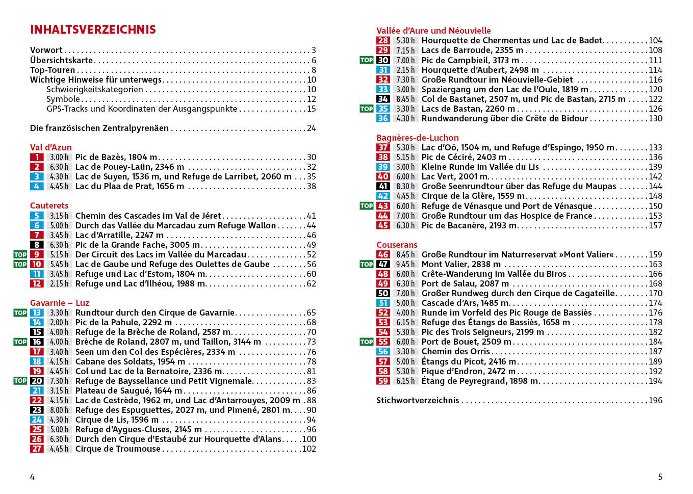 Pyrenäen Nord - Französische Zentralpyrenäen - Wanderführer