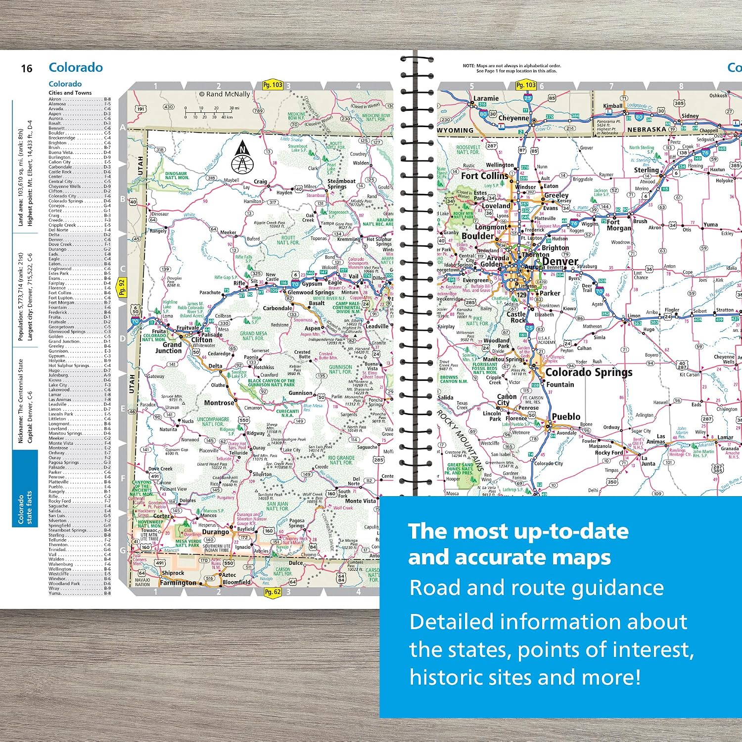 USA 2027 Midsize Easy to Read Road Atlas