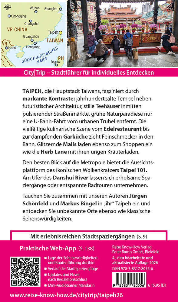 Taipeh CityTrip - Reise Know-How