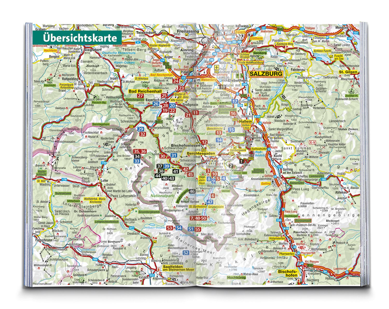 Berchtesgadener Land und Steinernes Meer - KOMPASS Wanderführer