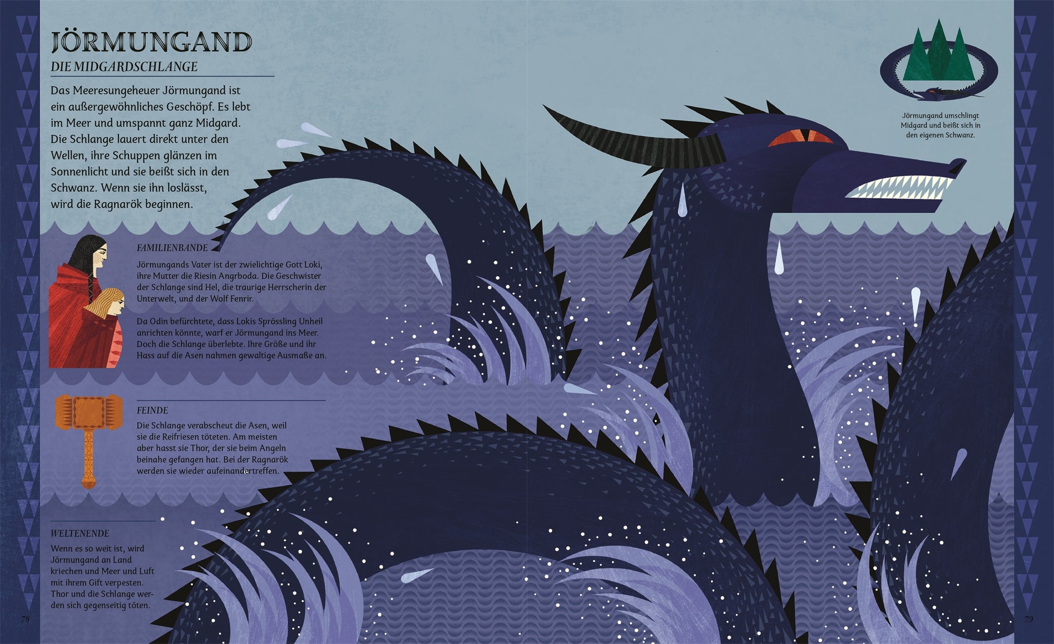 Nordische Mythen - Von launischen Gottheiten, mutigen Helden und schaurigen Ungeheuern