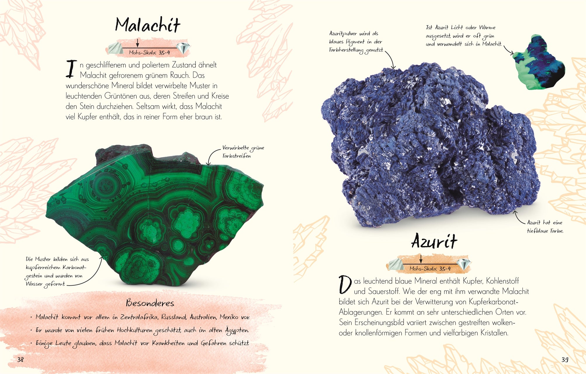 Wundervolle Welt - Kleine Schätze: Steine und Mineralien