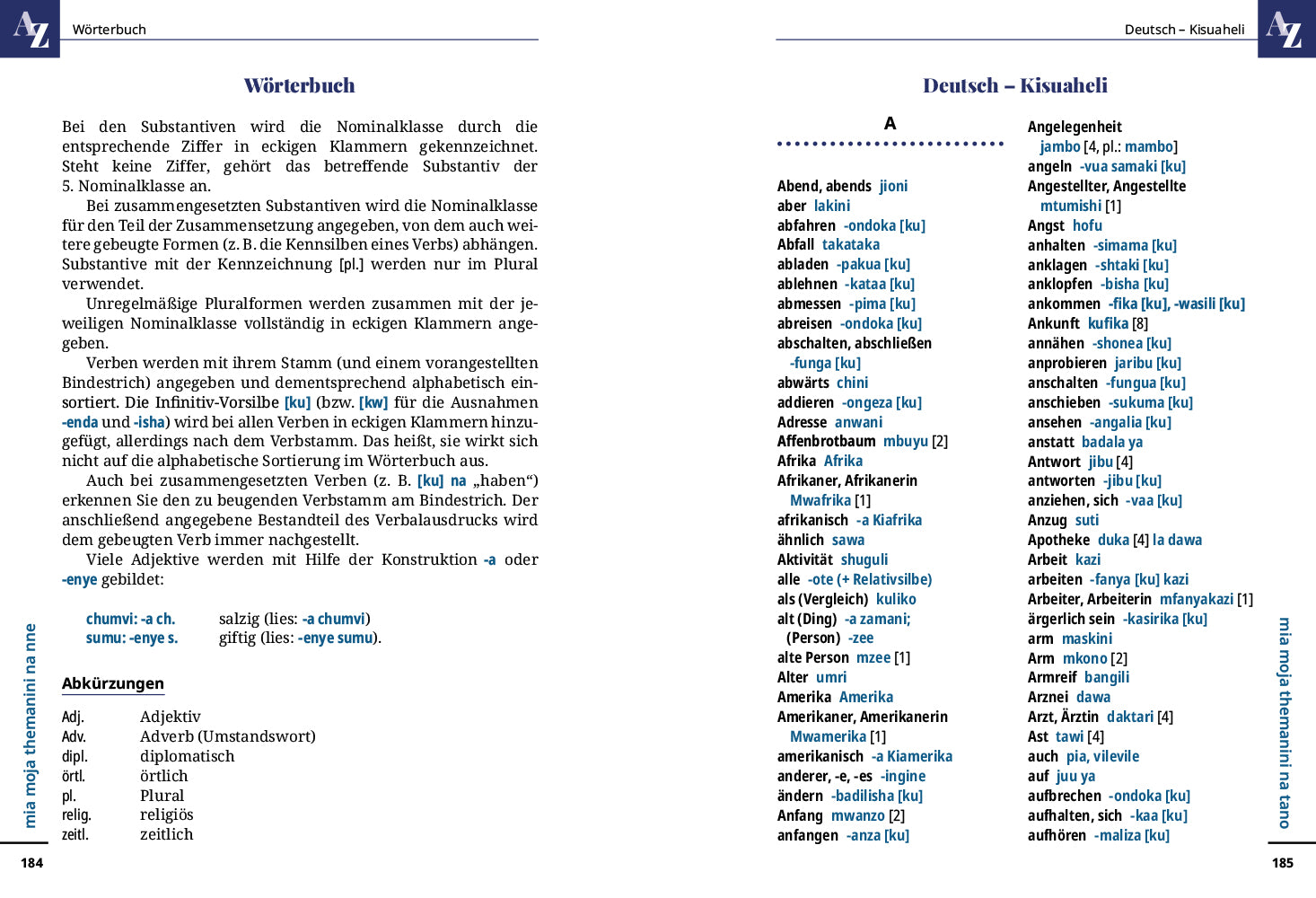 Kisuaheli - Kauderwelsch Sprachführer