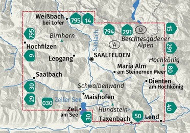 083 Saalfelden 1:25.000