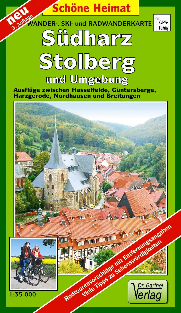 107 Südharz, Stolberg und Umgebung 1:35.000