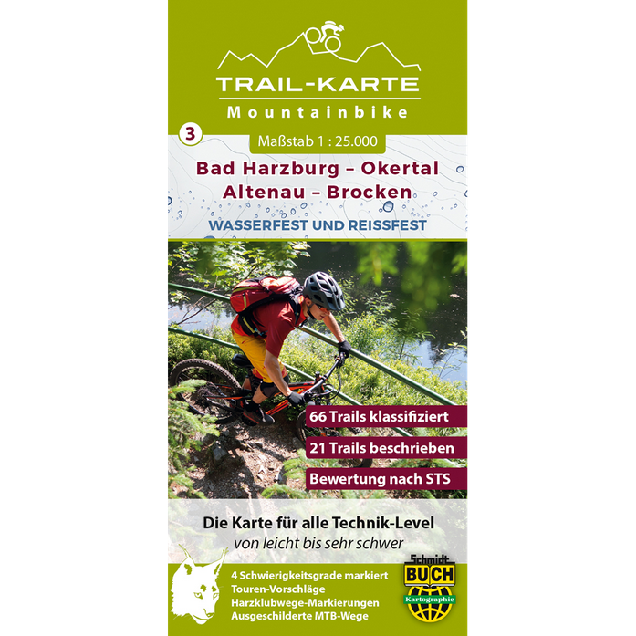 MTB-Karte Bad Harzburg – Altenau