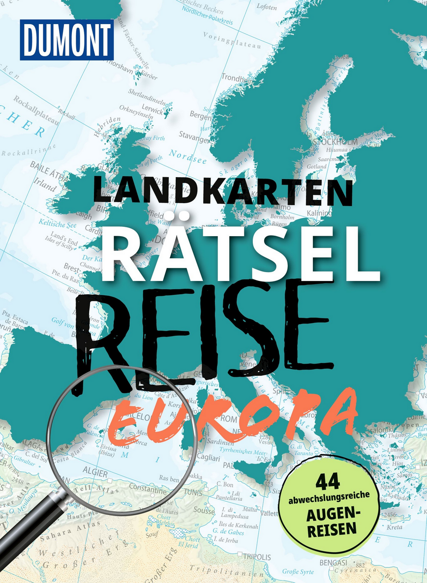 Landkarten-Rätselreise Europa - DuMont Bildband