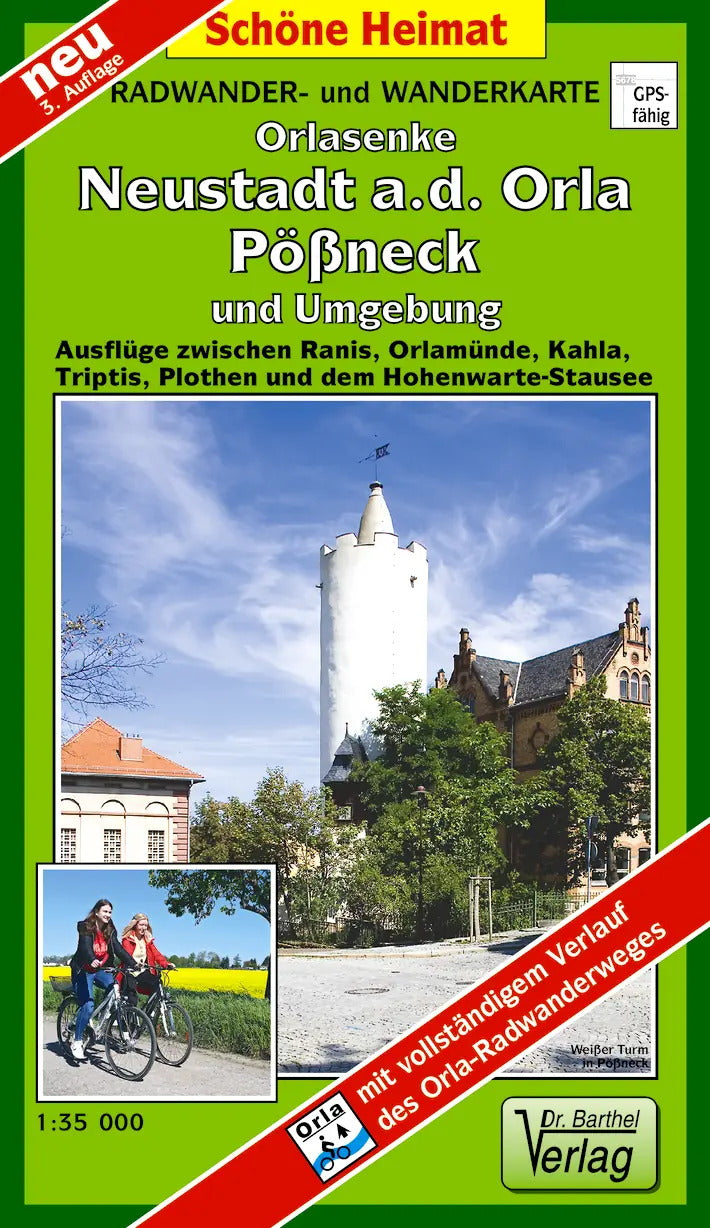 131 Orlasenke, Neustadt a. d. Orla, Pößneck und Umgebung 1:35.000