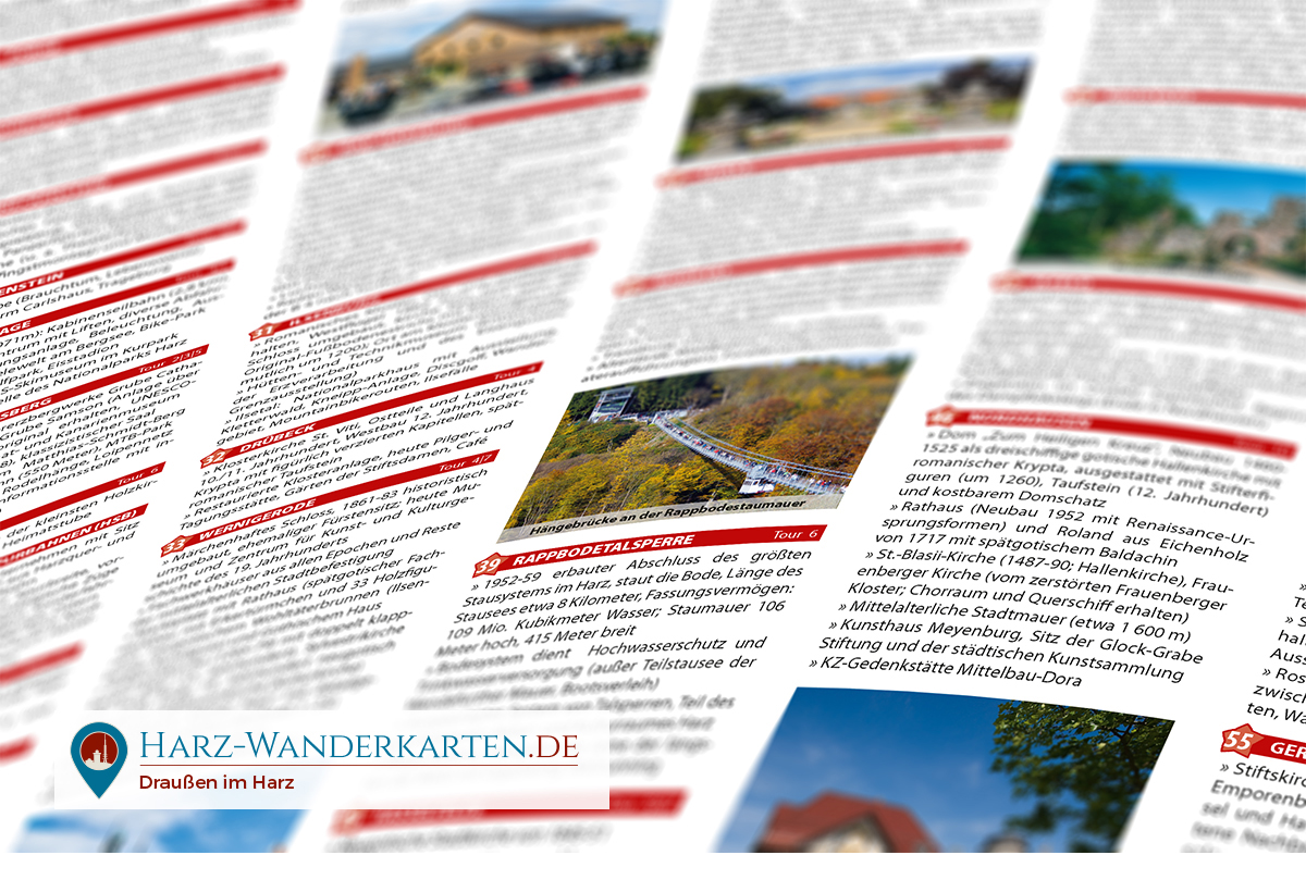 Luchskarte Harz Auto & Motorrad 1:125.000