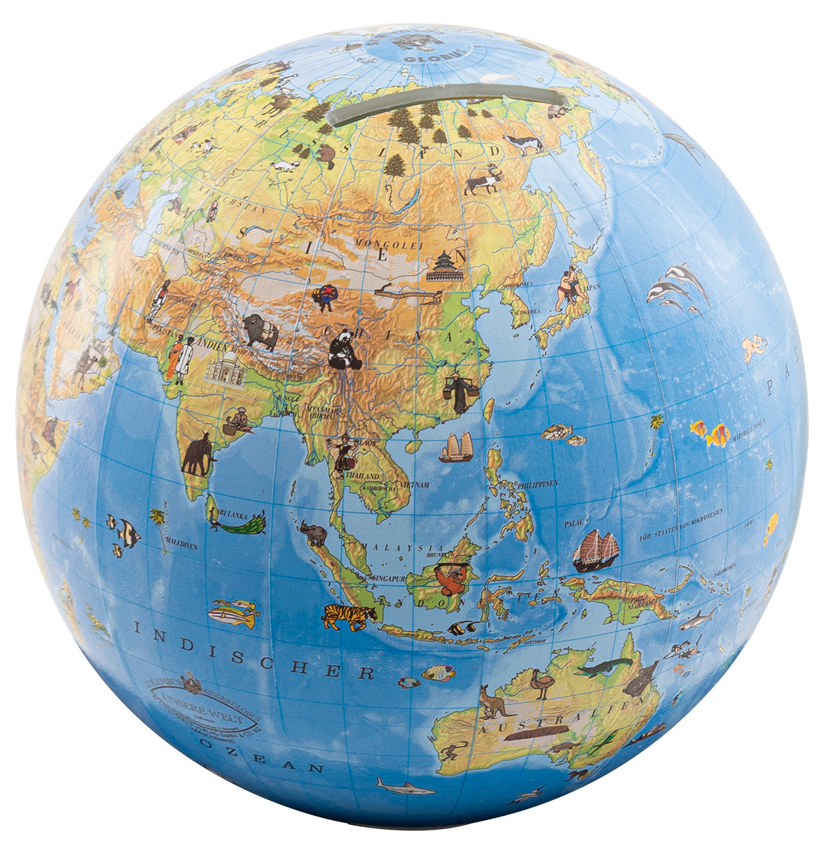 Kinder-Spardose 12cm Columbus Unsere Erde - 191201