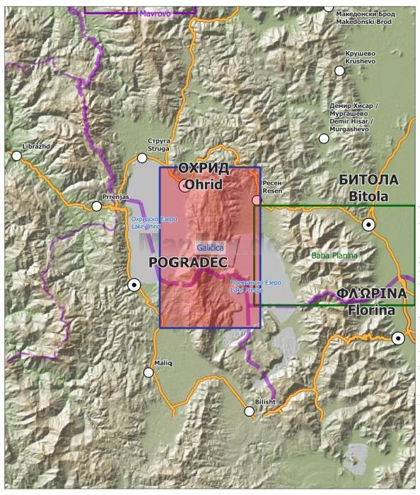 Galicica Nationalpark 1:50.000 - ProjektNord