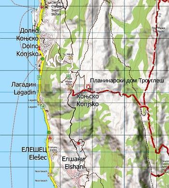 Galicica Nationalpark 1:50.000 - ProjektNord