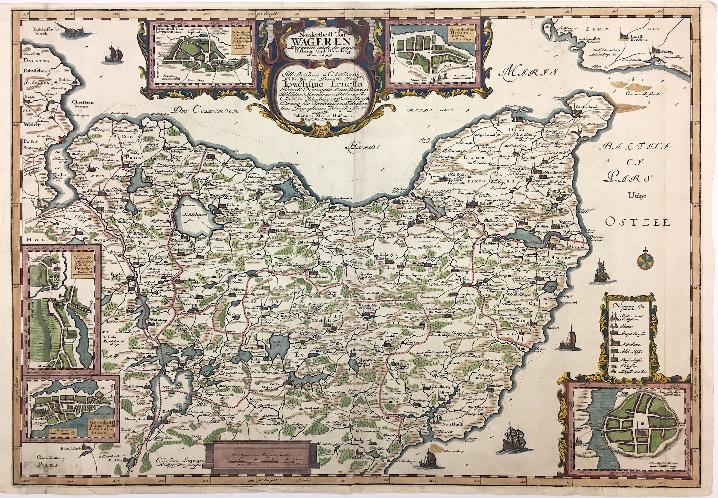 Ostholstein im Jahr 1649