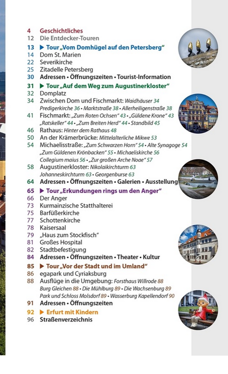 Erfurt – Der Stadtführer