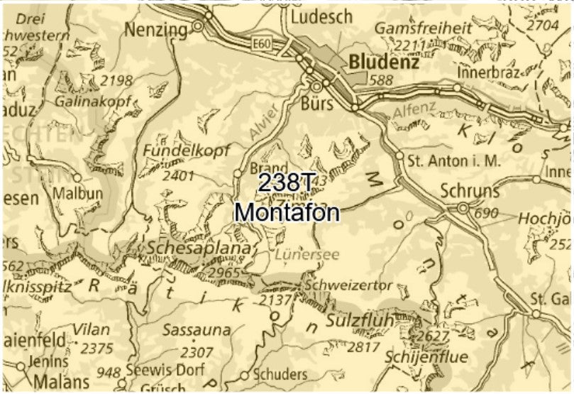 Schweiz Wanderkarten 1:50.000 - Swisstopo