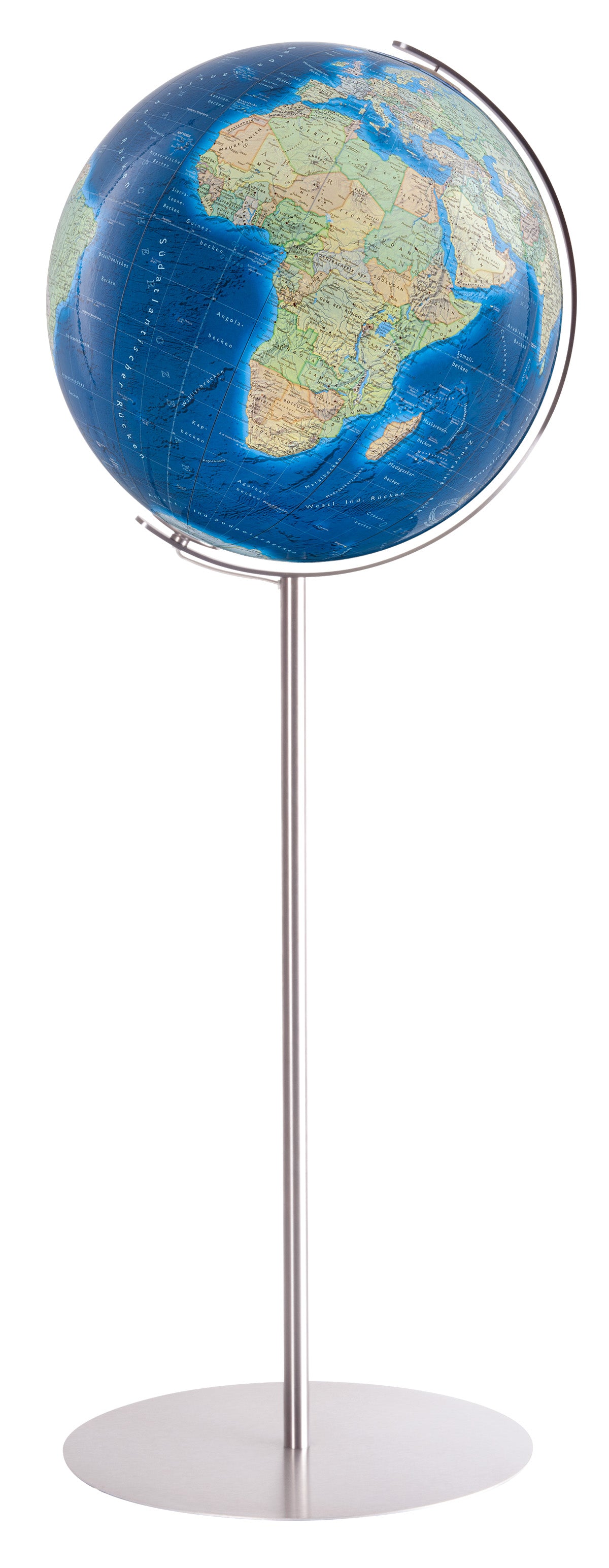 Standglobus 40cm Columbus DUO AZZURRO Edelstahl - 244086