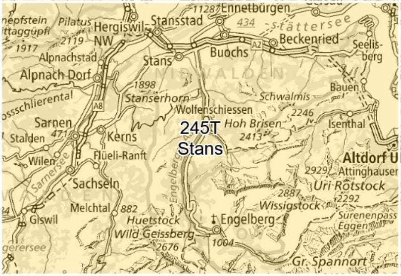 Schweiz Wanderkarten 1:50.000 - Swisstopo