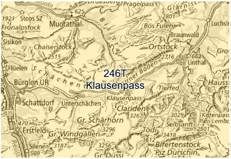 Schweiz Wanderkarten 1:50.000 - Swisstopo