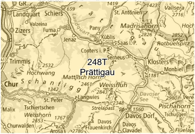 Schweiz Wanderkarten 1:50.000 - Swisstopo