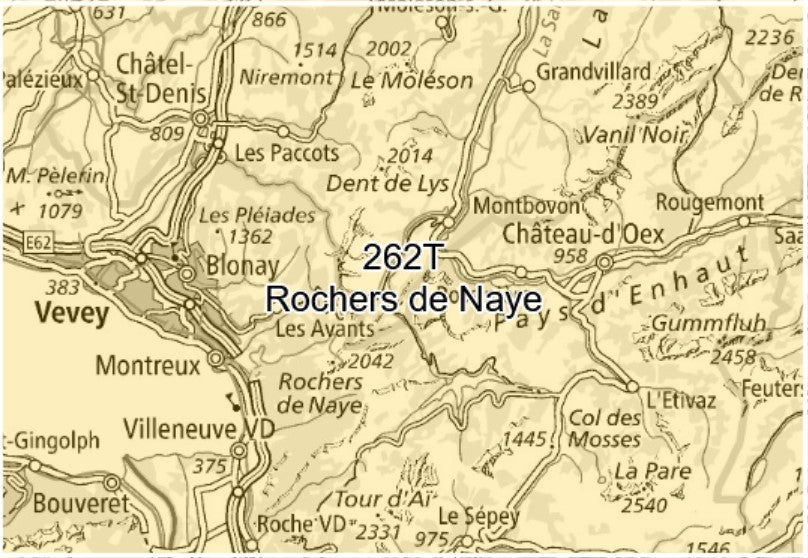 Schweiz Wanderkarten 1:50.000 - Swisstopo