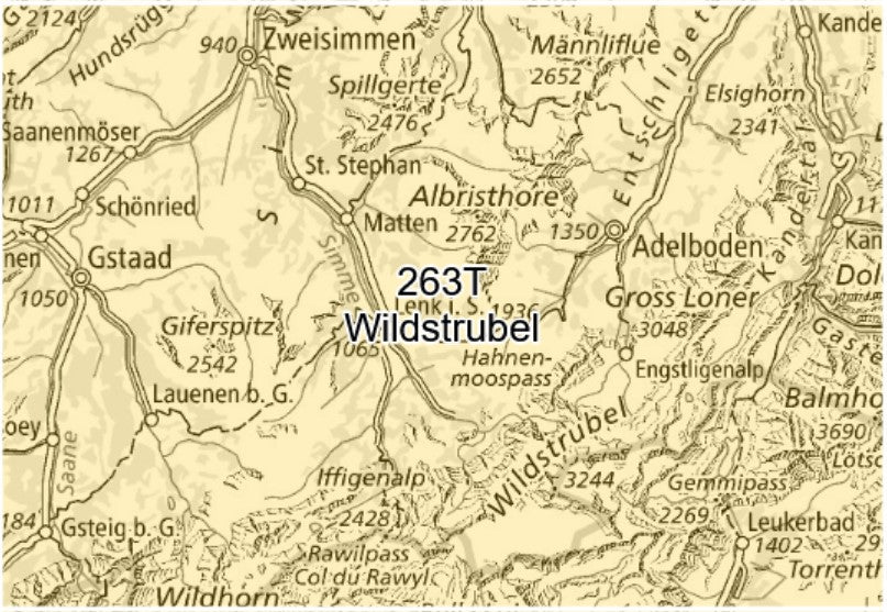 Schweiz Wanderkarten 1:50.000 - Swisstopo