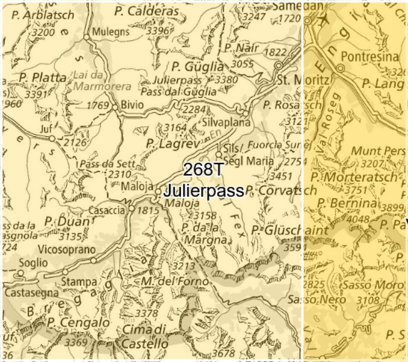 Schweiz Wanderkarten 1:50.000 - Swisstopo
