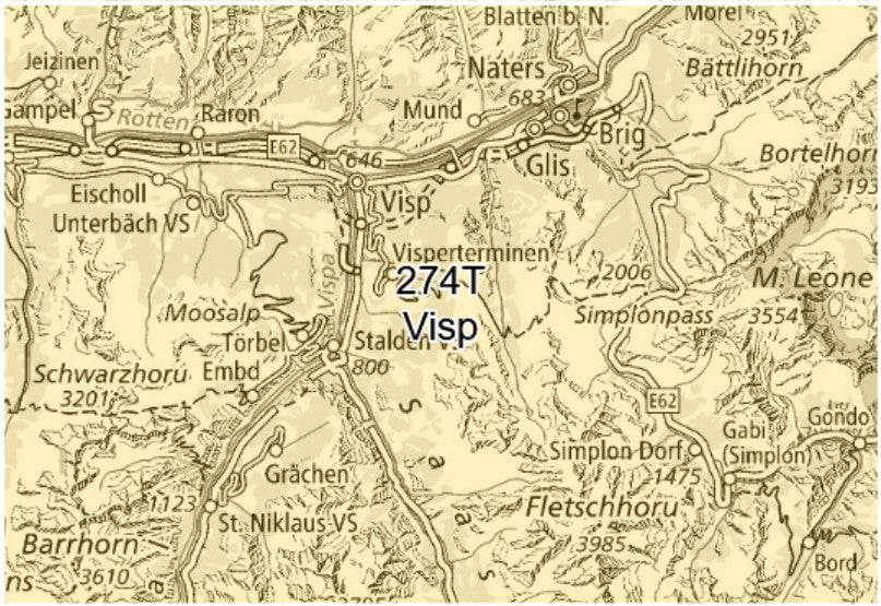 Schweiz Wanderkarten 1:50.000 - Swisstopo