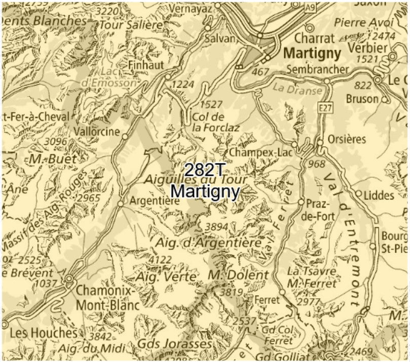 Schweiz Wanderkarten 1:50.000 - Swisstopo