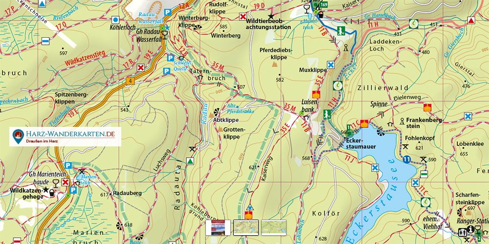 Bad Harzburg - 1:15.000