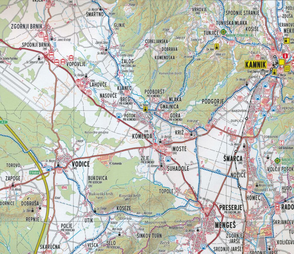 2801 Julische Alpen/Julijske alpe 1:75.000 - KOMPASS Wanderkarte