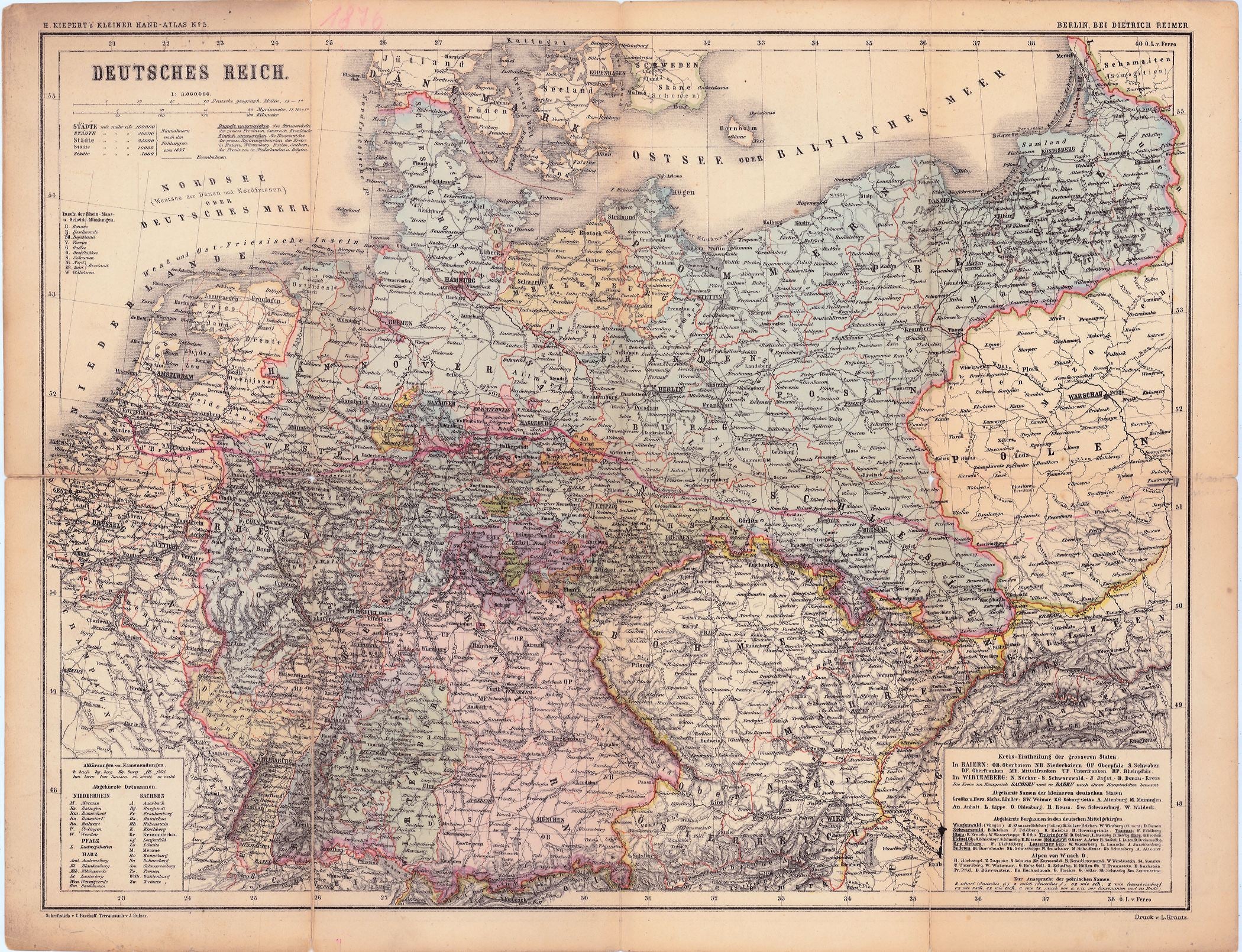 Deutschland im Jahr 1876