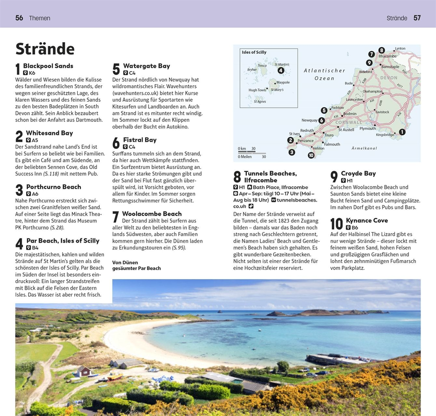 Cornwall & Devon - Top 10