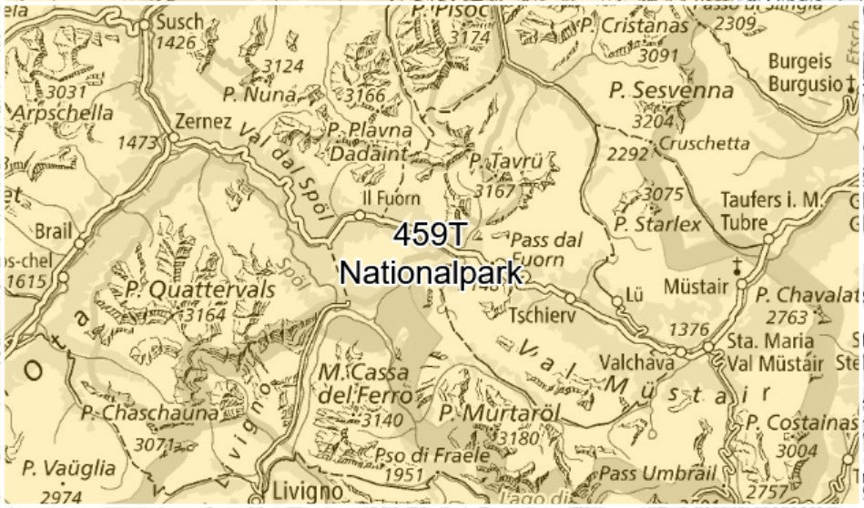 Schweiz Wanderkarten 1:50.000 - Swisstopo