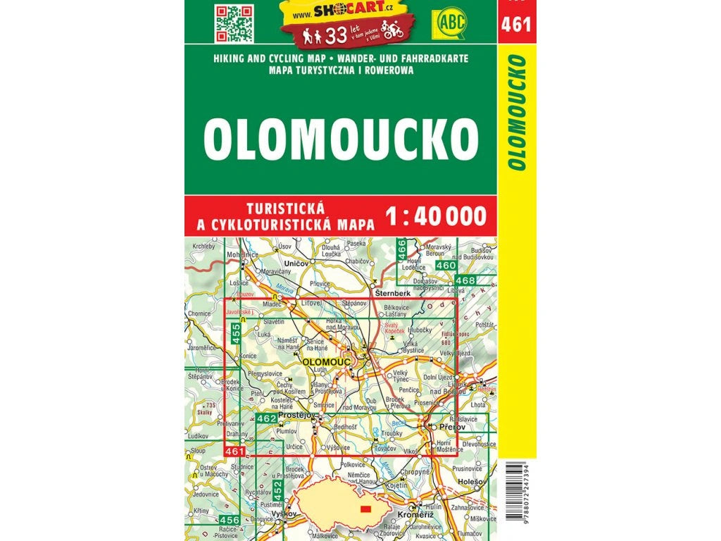 Tschechien 1:40.000 Wanderkarten ShoCart
