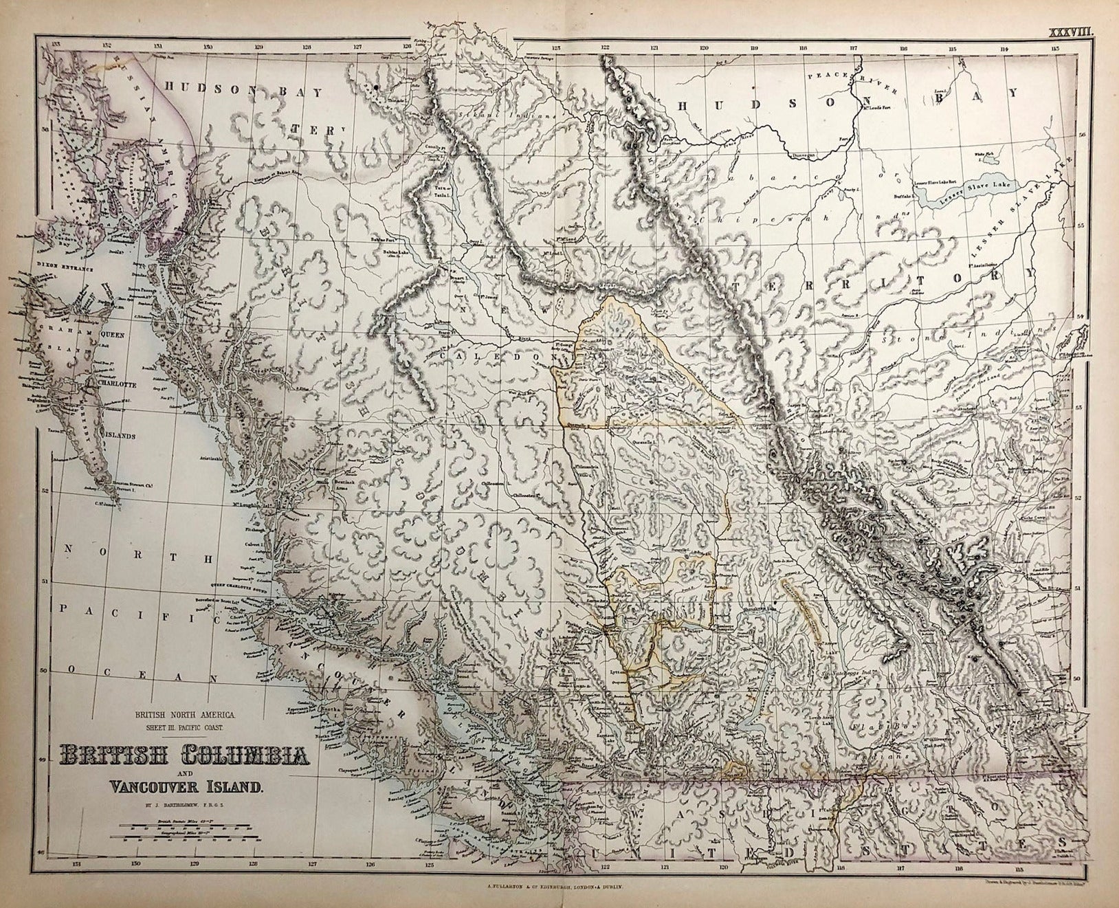 Vancouver und British Columbia um das Jahr 1865