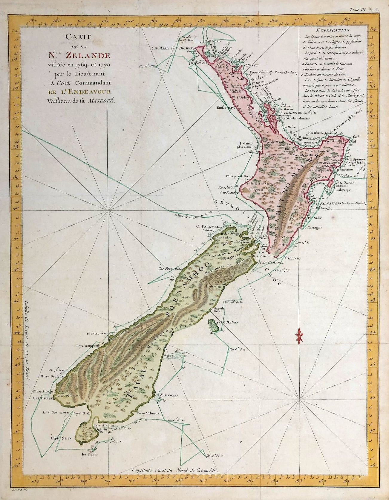 Neuseeland im Jahr 1774