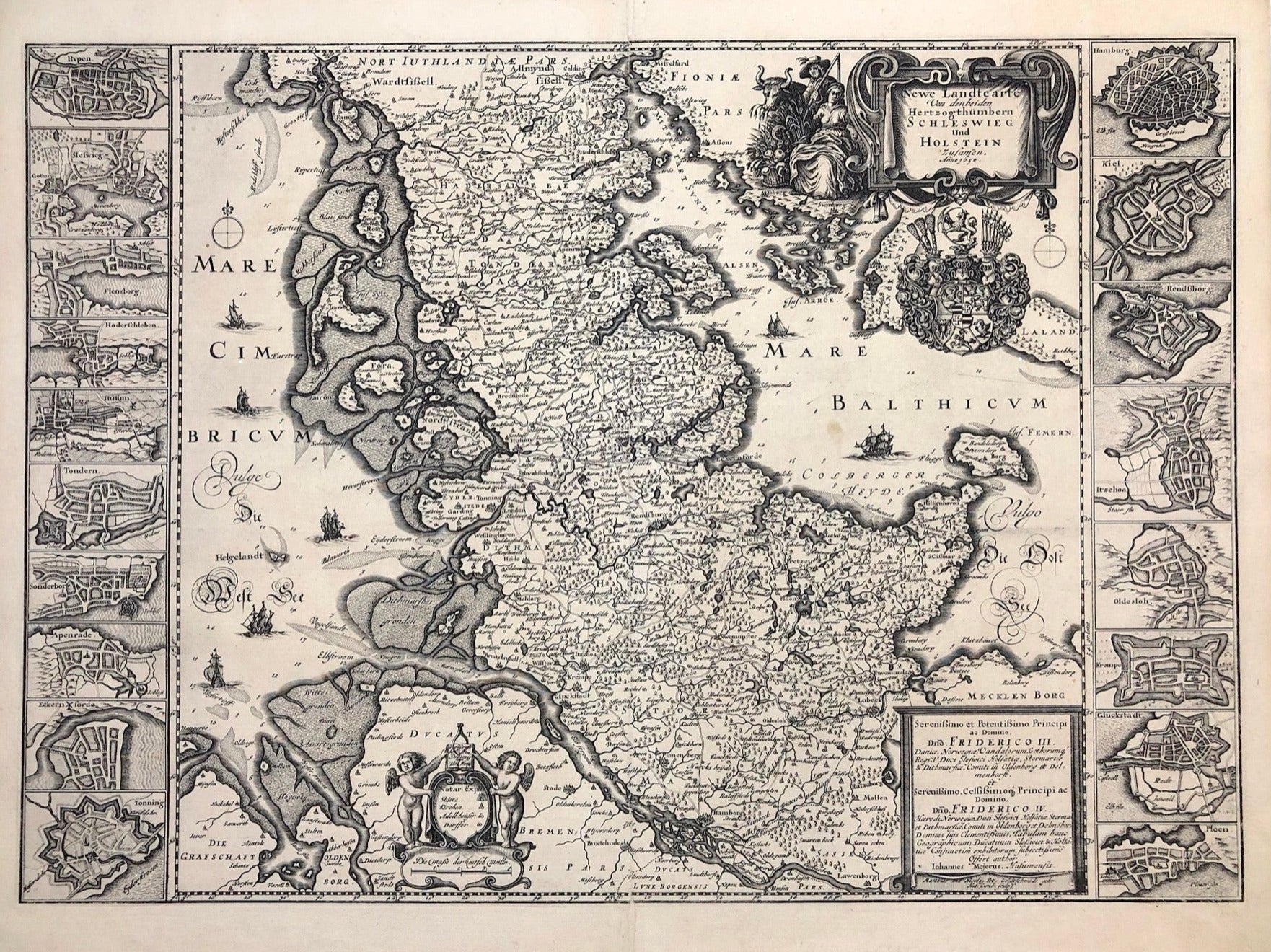 Schleswig-Holstein im Jahr 1652