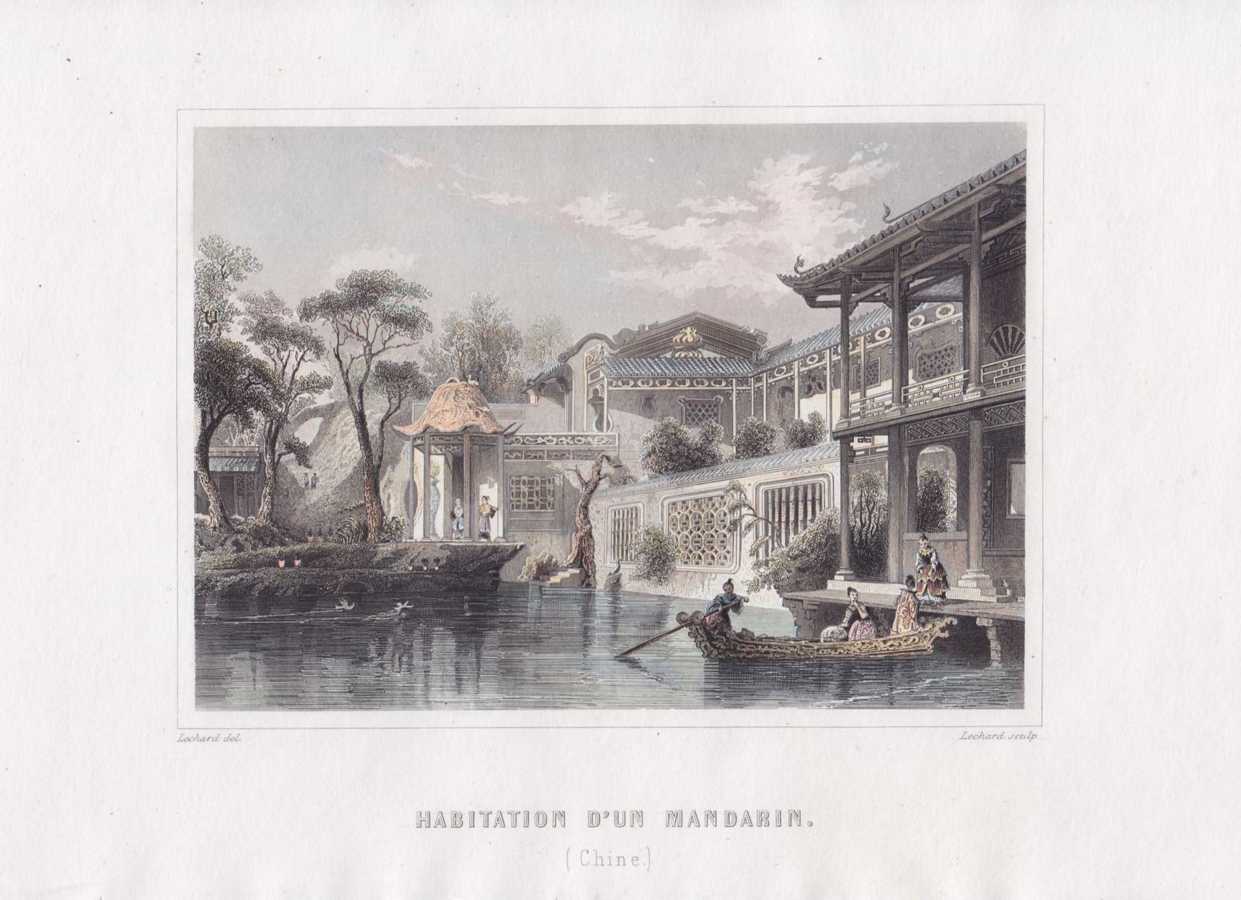 Ansicht von China im Jahr 1843